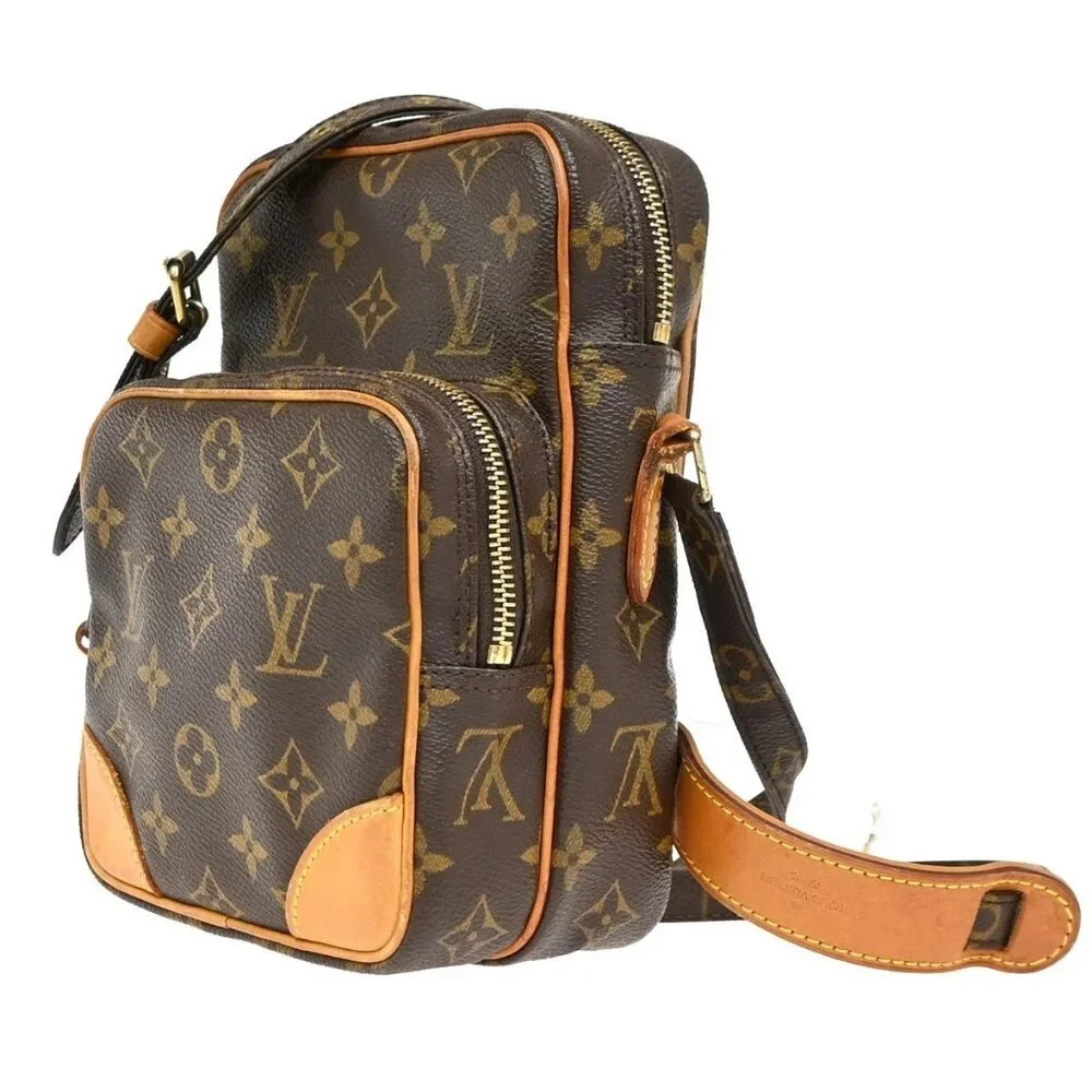 LOUIS VUITTON Amazon Crossbody Shoulder Bag Monogram Leather BN M45236 14ZA033